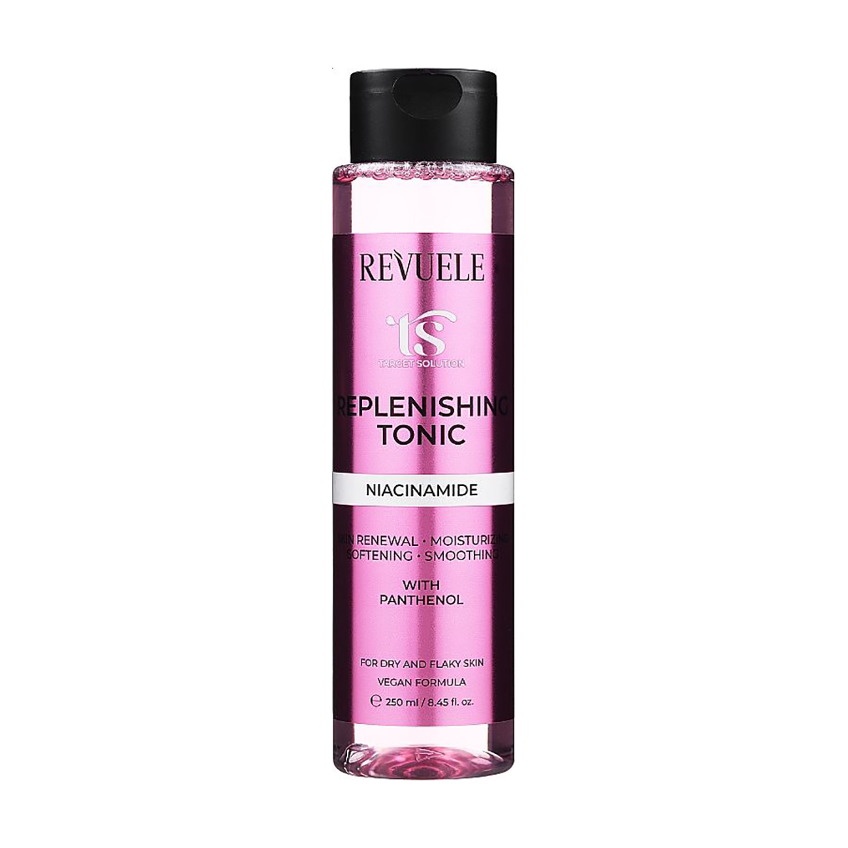 Підтягувальний тонік для обличчя Revuele Target Solution Replenishing Tonic Niacinamide, з ніацинамідом, 250 мл